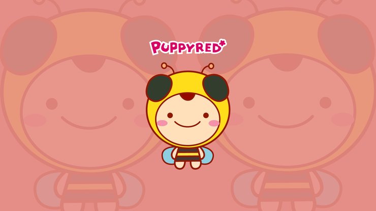 安卓手机炫酷 设计 手绘 PuppyRed高清壁纸