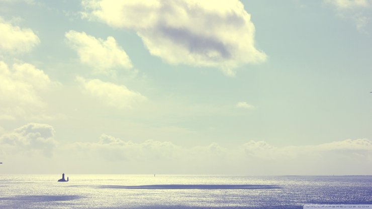 安卓手机风景 天空 海洋 帆船高清壁纸