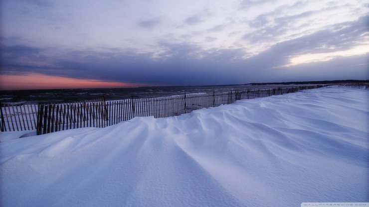 安卓风景 自然风光 白雪 冬季手机壁纸