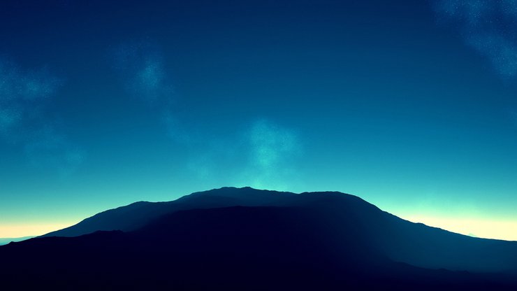 安卓手机风景 自然风光 夜空 天空高清壁纸