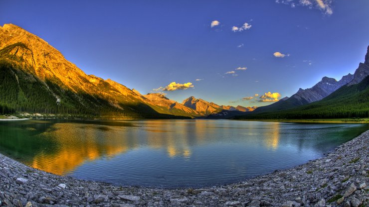 安卓手机风景 自然 湖泊 山脉高清壁纸