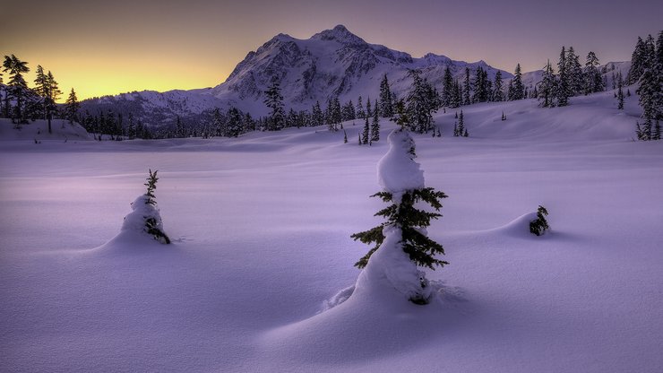 安卓手机风景 雪景 雪山高清壁纸