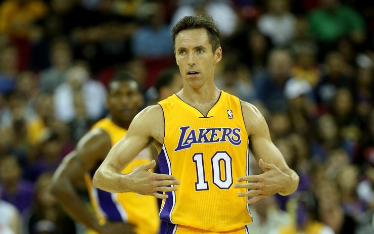 安卓手机精选 NBA 篮球 洛杉矶 湖人队 纳什高清壁纸