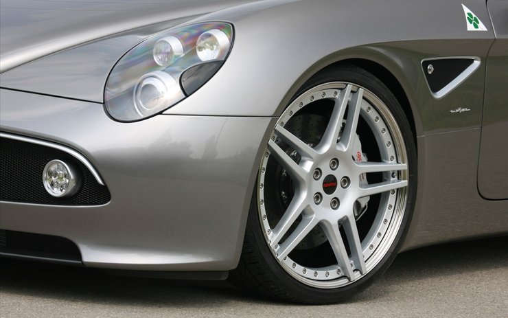 安卓手机Novitec Alfa Romeo 阿尔法 罗密欧 超级跑车 跑车 宽屏 汽车高清壁纸