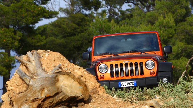 安卓手机JEEP Wrangler 吉普 牧马人 汽车 宽屏高清壁纸