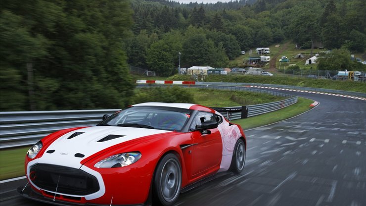 安卓手机Aston Martin Zagato 阿斯顿 马丁 赛道版 汽车 跑车 赛车 宽屏高清壁纸