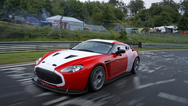 安卓手机Aston Martin Zagato 阿斯顿 马丁 赛道版 汽车 跑车 赛车 宽屏高清壁纸