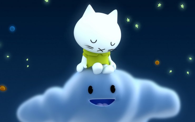 安卓手机动漫 卡通 可爱 动物 猫 儿童桌面专用 尼玛高清壁纸