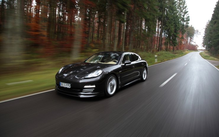 安卓手机TECHART Porsche Panamera 保时捷 汽车 跑车 宽屏高清壁纸