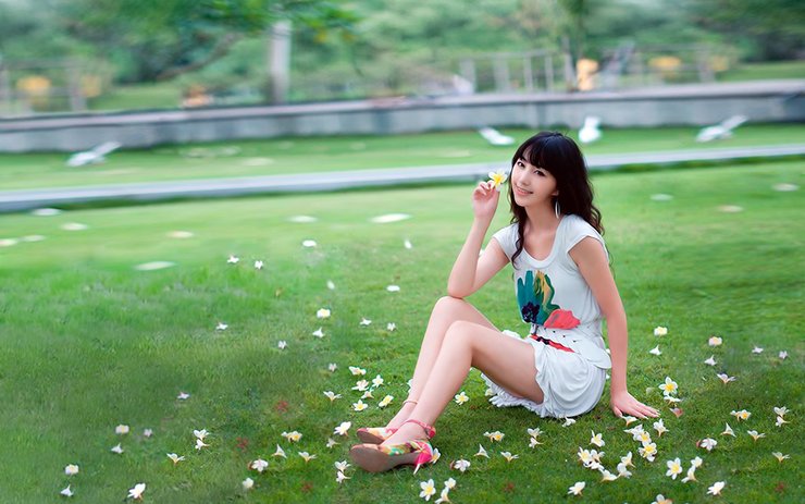 安卓手机美女 模特 性感 清纯可爱 萌妹子高清壁纸