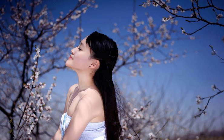 安卓手机美女 清纯可爱 萌妹子高清壁纸