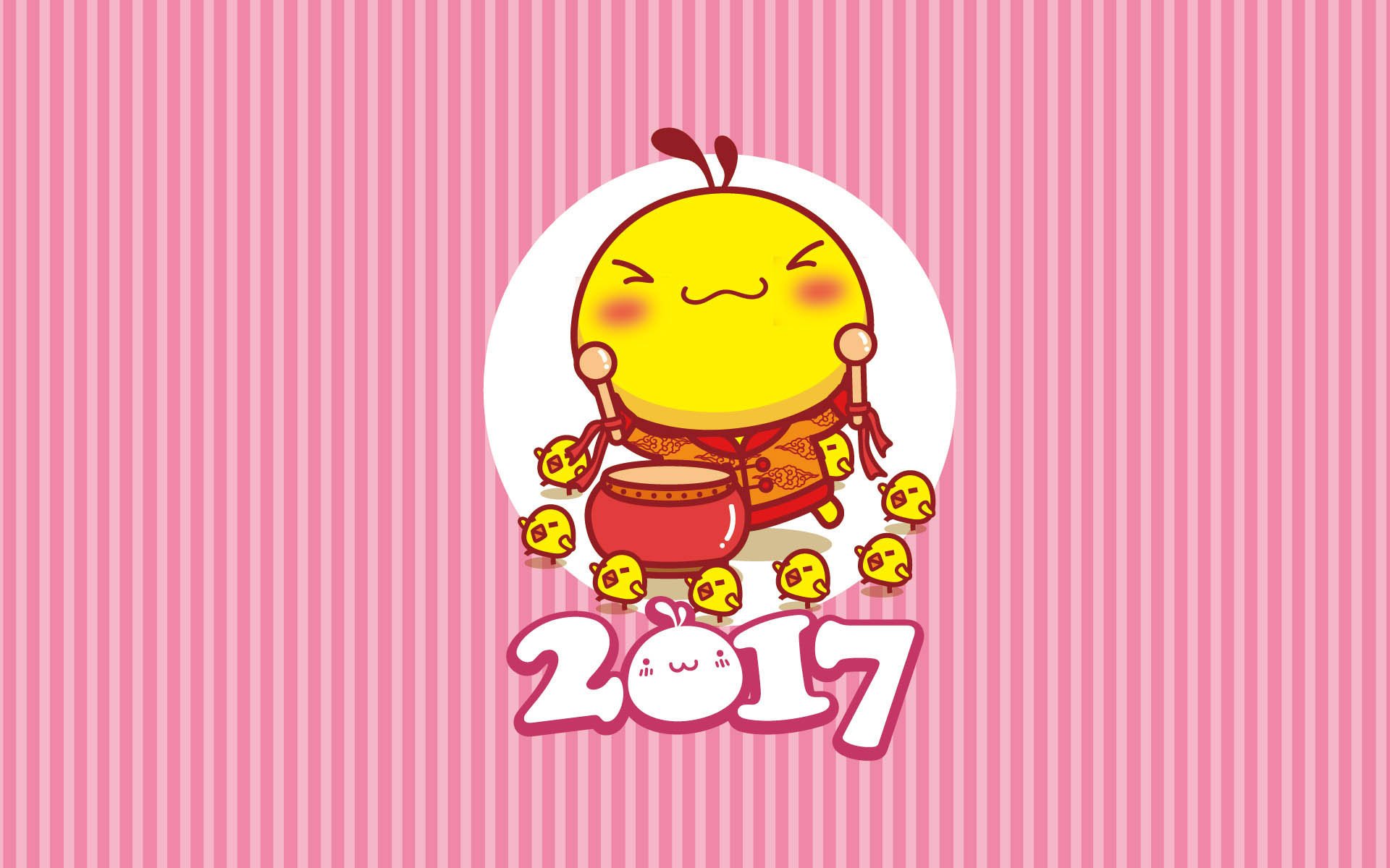 2017,新年快乐,油爆叽丁,节日美图