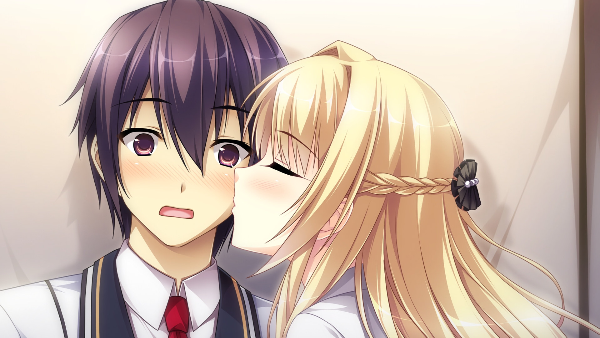 Kissing Anime Wallpapers - bigbeamng