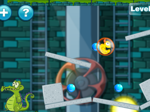 鳄鱼小顽皮找鸭子2点击版