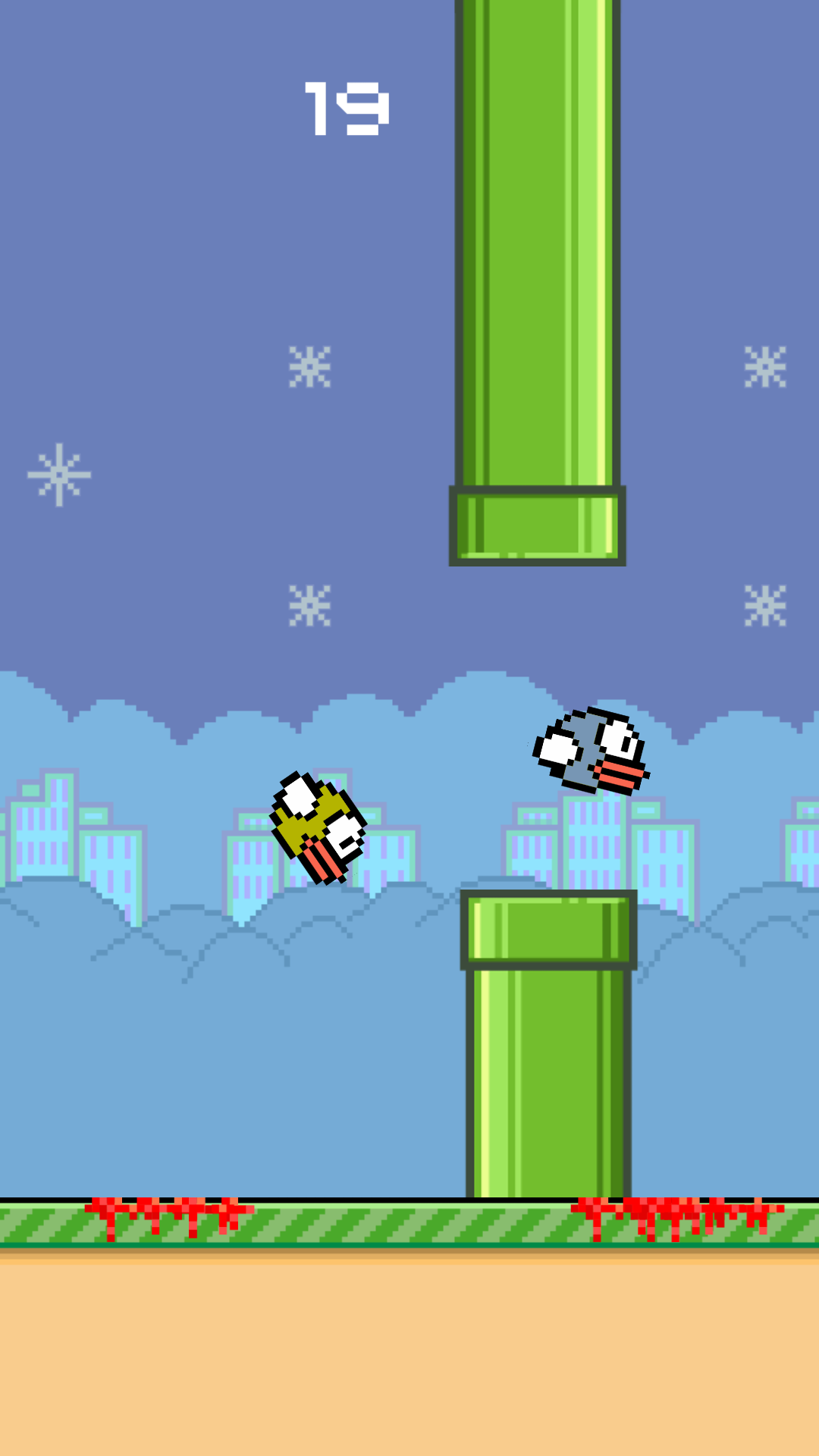 来试试这款游戏吧,尝尝虐鸟的味道,碾压小鸟,只为报复flappy bird.