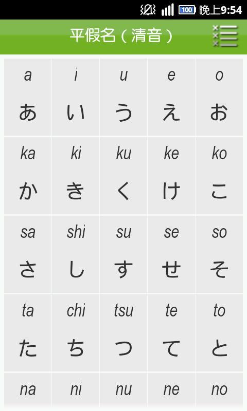日语五十音图如何学习