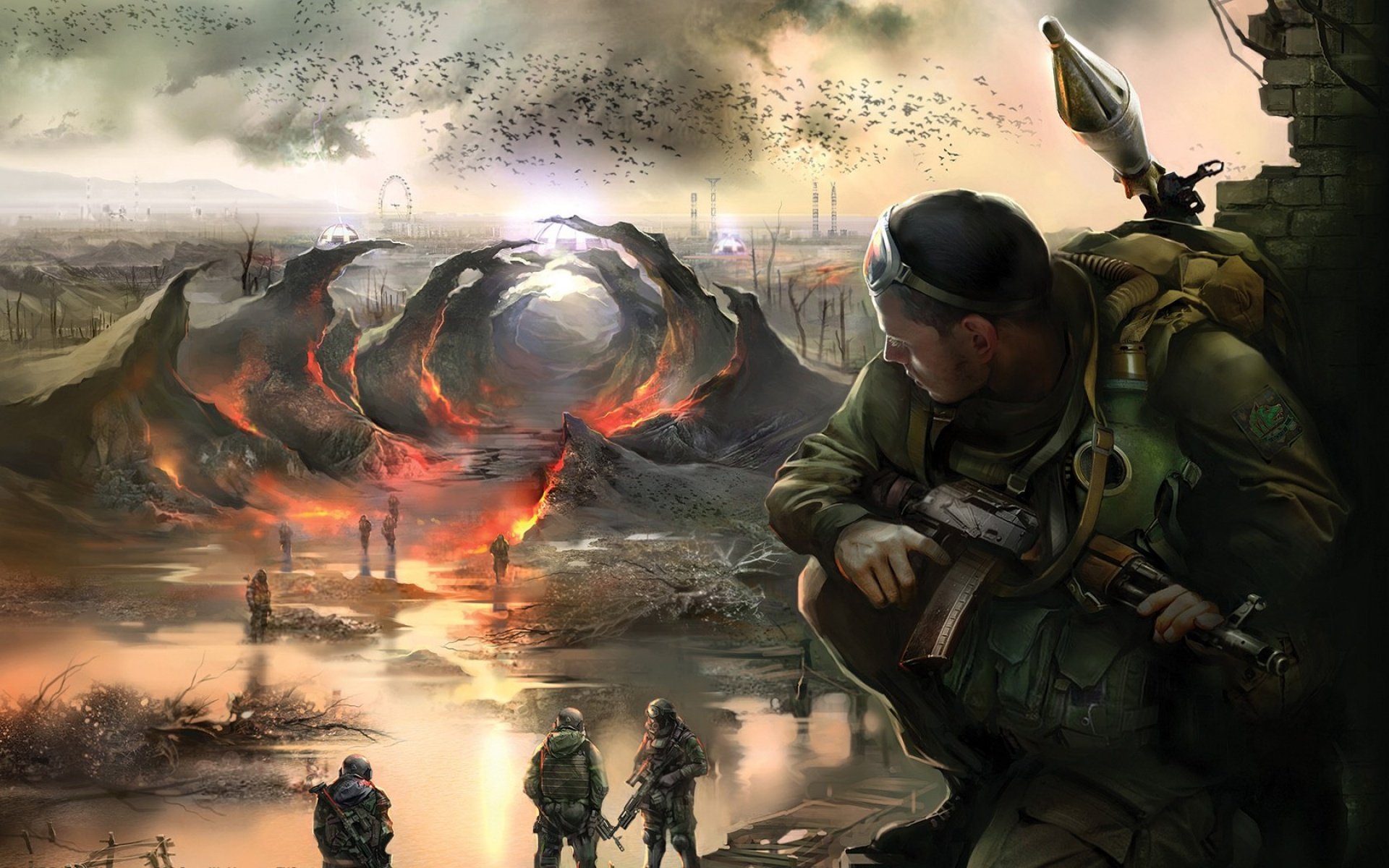 android安卓潜行者 晴空 高清 游戏 sky clear高清手机壁纸免费下载,