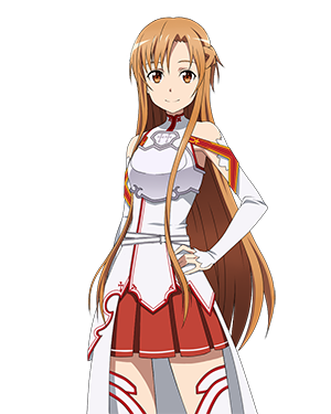 姓名:亚丝娜武器:细剑类别:近战型年龄:15-17(sao经历2年)称号:闪光的