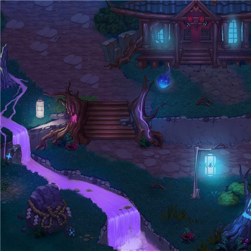 复古日漫来袭 《百鬼夜行》经典场景曝光