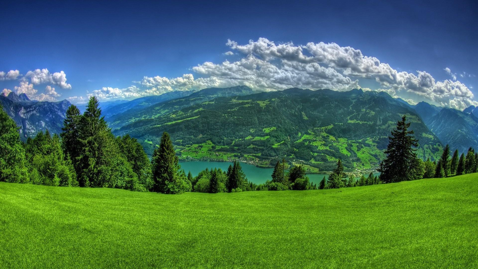 安卓(android)风景 自然风景 青山绿水 蓝天 白云高清手机壁纸免费
