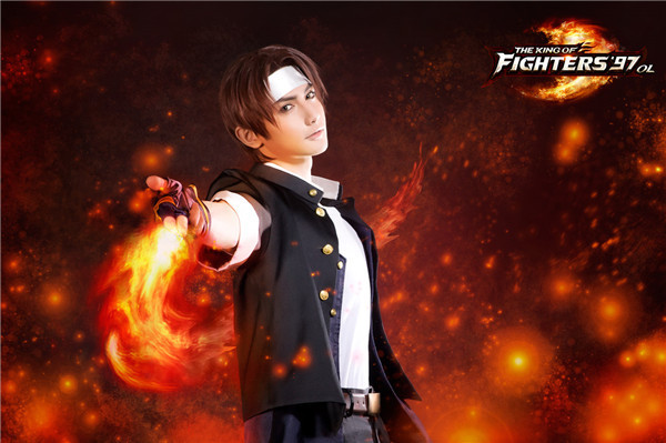 帅到没朋友 《拳皇97ol》草剃京coser形象曝