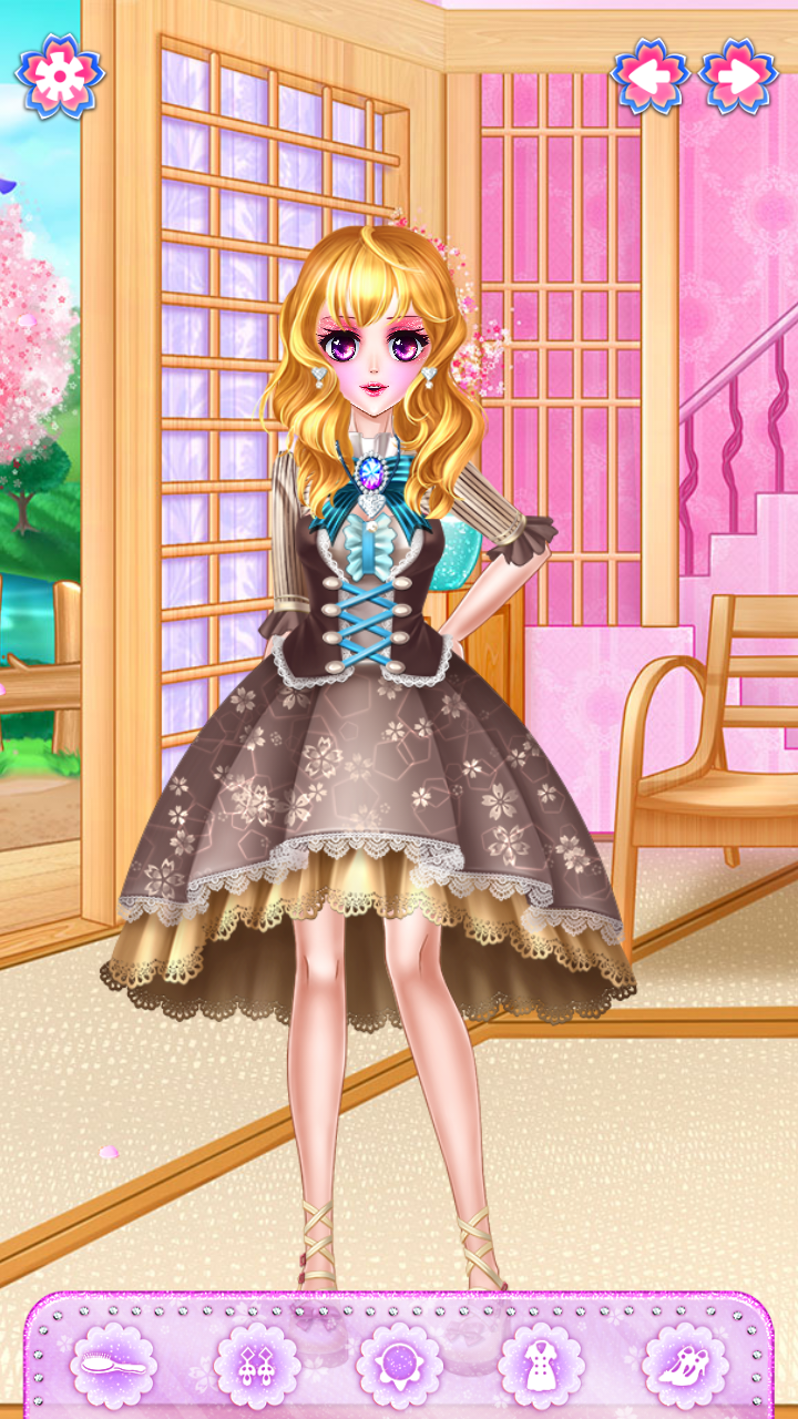 萝莉美少女化妆换装游戏